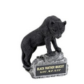 Black Panther School Mascot Sculpture